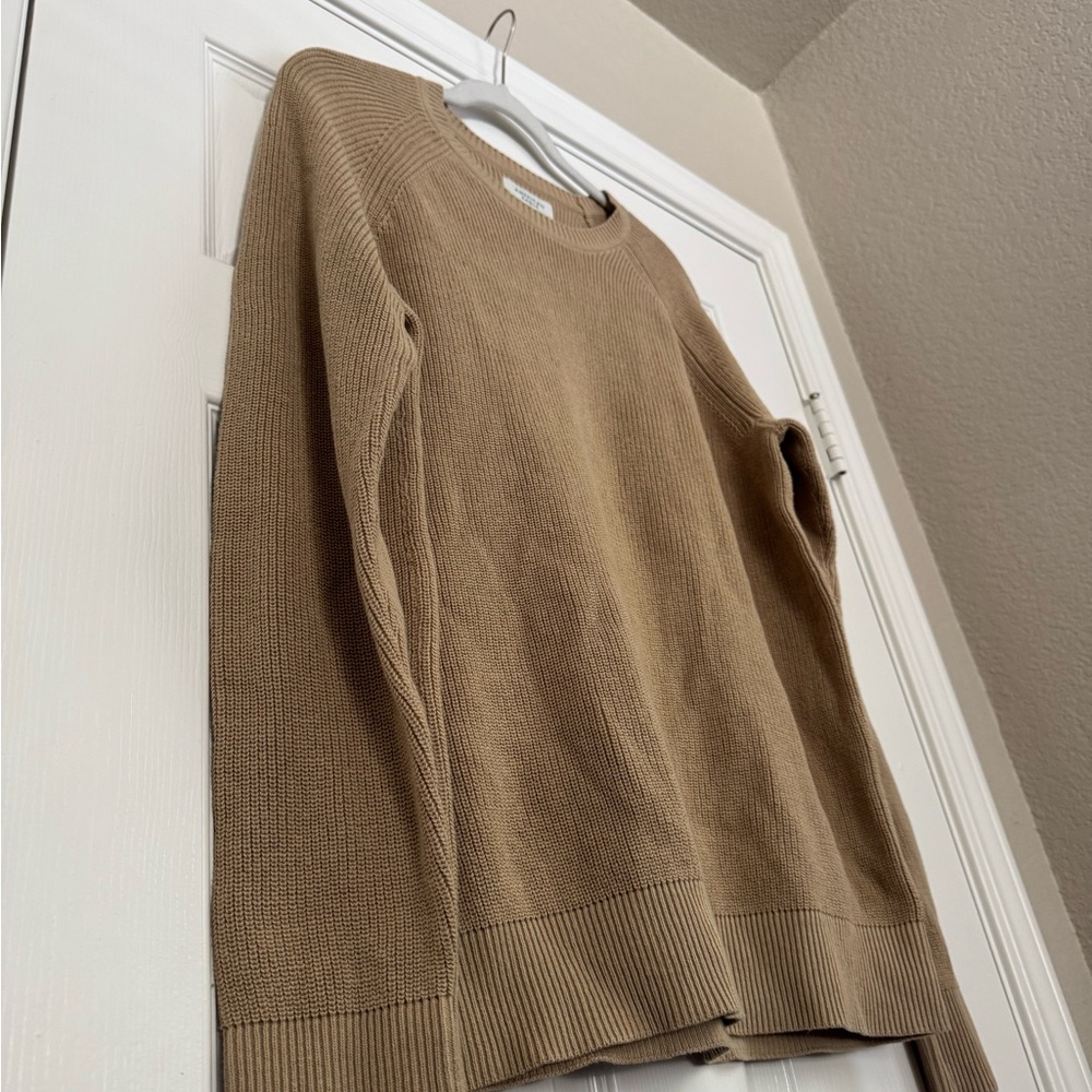 American Eagle Outfitters Camel Knit Pullover